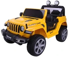 Vaikiškas elektrinis automobilis LEAN CARS FT-938, geltonas, 4x4