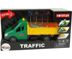 Žaislinis kelių priežiūros automobilis berniukams Lean Toys