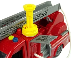 Žaislinis ugniagesių sunkvežimis berniukams Lean Toys, raudonas
