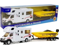 „Lean Sport“ kemperis su geltona motorine valtimi ir frikcine pavara 1:48 (7581)