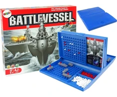 Lean Toys Strateginis stalo žaidimas laivų mūšis