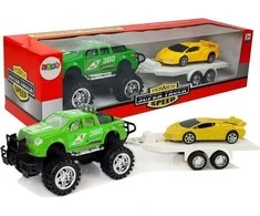 Lean Toys Automobilių rinkinys vaikams Auto Sportoe Geltona Terrain, 2 vnt.