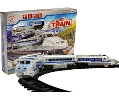 Lean Toys Traukinys su Šviesomis ir Garsu