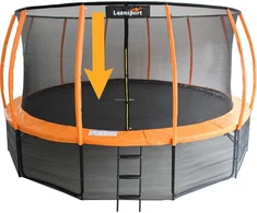 Lean Sport Lan Sport geriausias treniruoklis, 107 cm x 40 cm x 3 cm