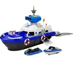 Lean Toys Šviesos ir garso efektai, Policijos kateris