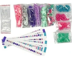 Apyrankių gamybos rinkinys mergaitėms Lean Toys
