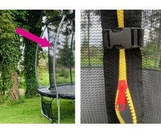 Lean Sport Vidinis tinklelis Sport Max 8 pėdų batutui