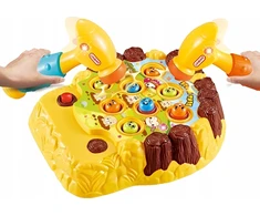 Lean Toys LeanToys Žaidimas, kurį reikia mėtyti plaktuku į žiurkėną