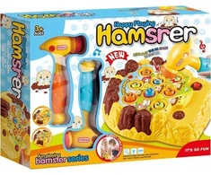 Lean Toys LeanToys Žaidimas, kurį reikia mėtyti plaktuku į žiurkėną