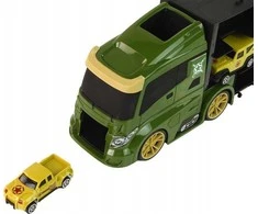 Lean Toys Vilkiko ir transporto priemonių rinkinys LeanToys