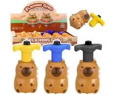 Lean Toys Interaktyvus vilkelis su šviesomis ir muzika 12,5 cm