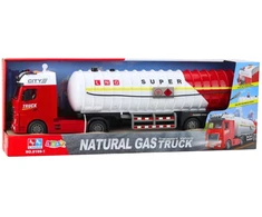 Lean Toys Žaislinis autocisternos sunkvežimis su šviesomis ir garsais, 61 cm