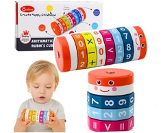 Lean Toys Švietimo matematinis volelis vaikams 12,5 cm