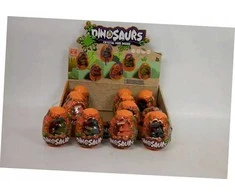 Lean Toys Mz Import Jajo su dinozaurem 12szt/disp 66242 14091