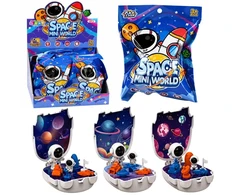 Lean Toys Mini astronautų figūrėlių rinkinys Kosminės planetos Space Mini World