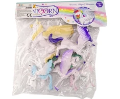 Lean Toys Vienaragio ir Pegaso Figūrėlių Rinkinys, 6 vnt.
