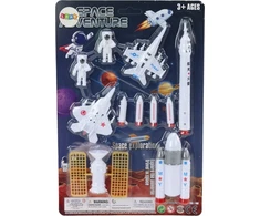 Lean Toys Kosmoso figūrėlių rinkinys vaikams, 11 dalių