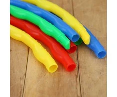 Lean Toys Spalvotas sulankstomas hula hop lankas 80 cm