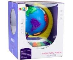 Lean Toys Interaktyvus muzikinis edukacinis gaublys vaikams