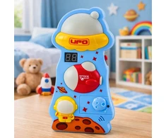 Lean Toys Vaikų aukščio matuoklis interaktyvus 28 × 13 cm