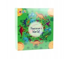 Lean Toys Advento kalendorius vaikams su dinozaurais ir žaislais
