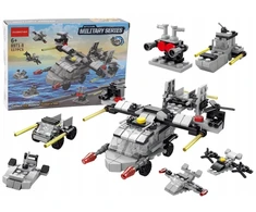 Lean Toys Sraigtasparnio konstravimo blokų rinkinys 6in1, 117 vnt.