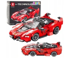 Lean Toys Konstruktorius FXX K Lenktyninis Automobilis 360 detalių