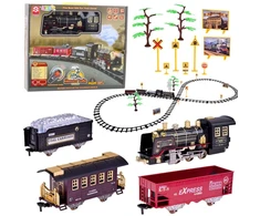 Lean Toys Elektrinis traukinys su pulteliu 22 dalių