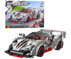 Lean Toys Konstruktoriaus Rinkinys Automobilis-Robotas 2in1, 363 det.