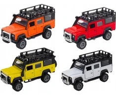 Lean Toys Metalinė visureigio mašinėlė 1:32 su šviesomis ir garsais