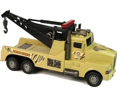 Lean Toys Vaikiškas Automobilis Vilkikas su Kraniniu Kablio Mechanizmu