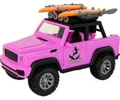 Lean Toys Žaislinis banglenčių sporto automobilis Leantoys, rožinis