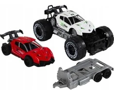Automobilių rinkinys Lean Toys