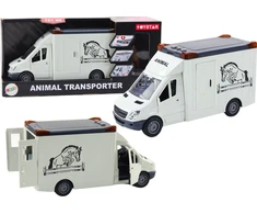 Lean Toys Žaislinė arklių transporto priemonė su šviesomis ir garsais