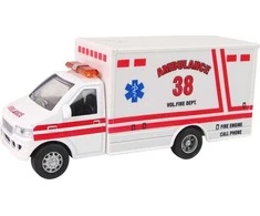 Lean Toys Greitosios pagalbos automobilis