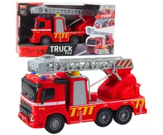 Lean Toys Gaisrinė mašina 1:16 su šviesos ir garso efektais