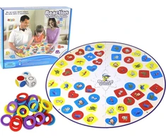Lean Toys Stalo žaidimas refleksams ir suvokimui lavinti