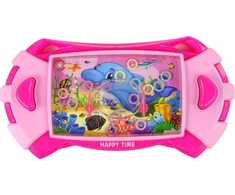 Lean Toys Vandens konsolė Delfinai, rožinė