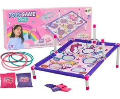 Arkadinis taiklumo žaidimas Lean Toys Lankų mėtymas