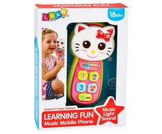 Lean Toys Interaktyvus telefonas 15.5 x 8.5 x 4 cm
