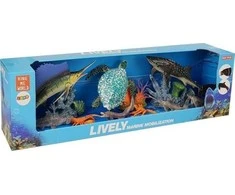Lean Toys LeanToys Jūrinių gyvūnų mobiliųjų elementų rinkinys
