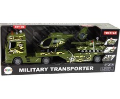 Žaislinis karinių transporto priemonių rinkinys Lean Toys