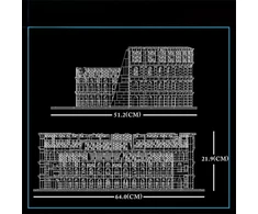 Lean Toys Architektūrinės kaladėlės 6466 vnt.