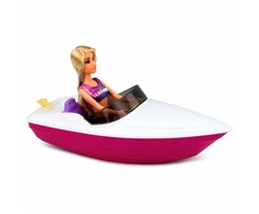 Lean Toys Lėlė su motorine valtimi 30 cm 6 vnt.