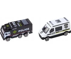 Lean Toys Lora 2in1 Vilkikas ir Lenktynių Trasa su Šviesomis ir Garsais