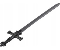 Lean Toys Plastikinis kardas su mūšio garsais, 80 cm