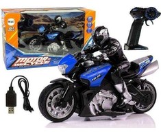 Lean Toys Valdomas motociklas 1:10