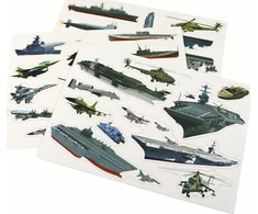 Magnetinė dėlionė su laivais Lean Toys