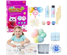 Lean Toys „Pasidaryk pats“ „Squishy“ rinkinys kačiuko letenėlėms, 28 vnt.