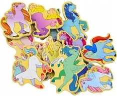 Lean Toys 20 Spalvotų Magnetukų Rinkinys